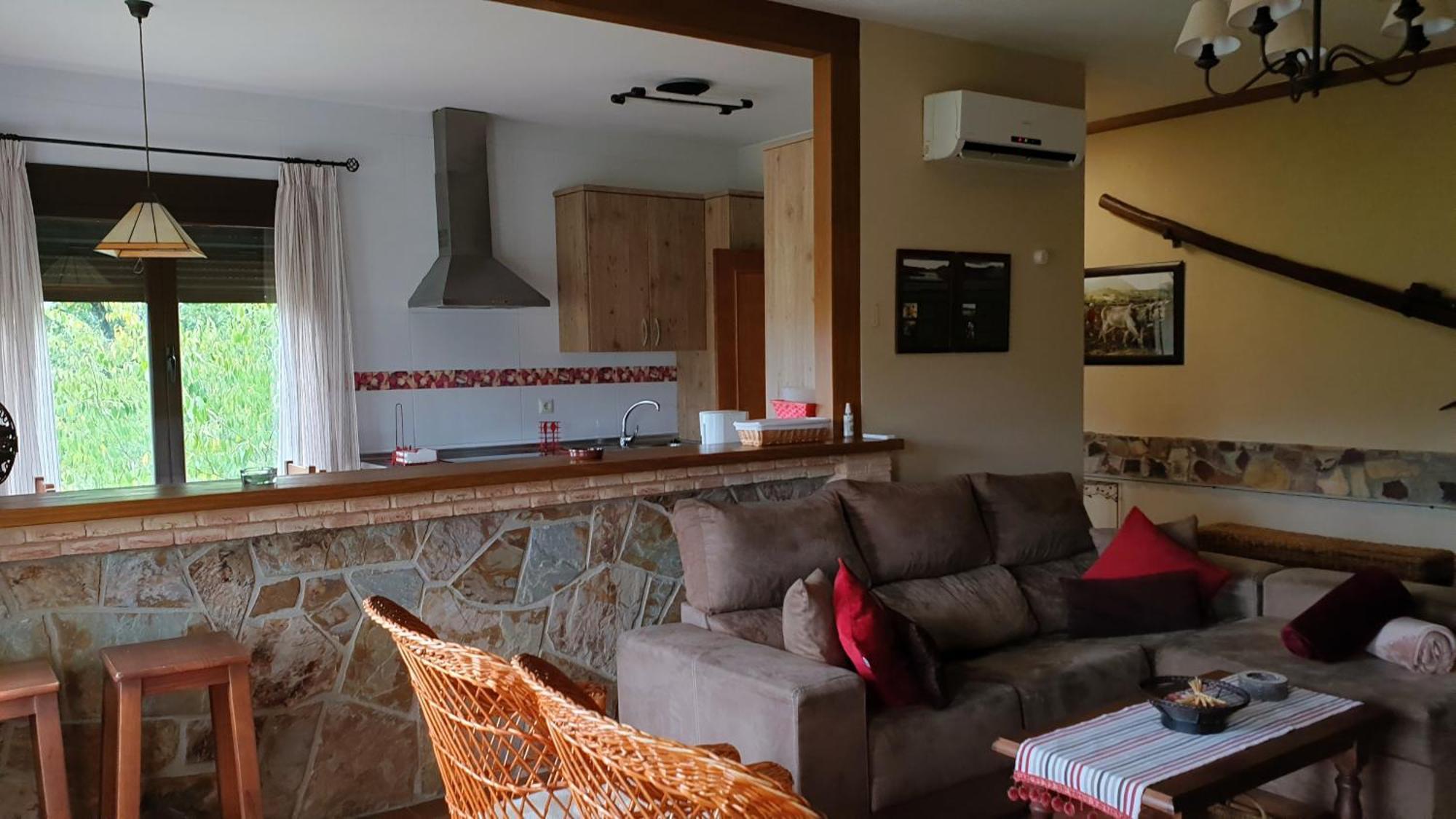 Casa Con Piscina En Parque Nacional De Cabaneros Navas de Estena ภายนอก รูปภาพ