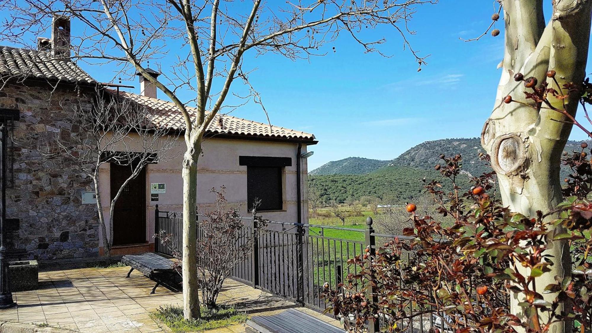 Casa Con Piscina En Parque Nacional De Cabaneros Navas de Estena ภายนอก รูปภาพ